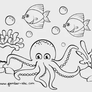 Inilah 10 Gambar Mewarnai Tema Binatang yang Lucu dan Menarik untuk Anak-Anak