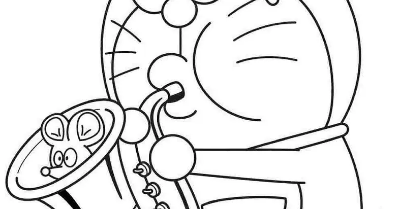 5 Gambar Mewarnai untuk Anak Doraemon Menggemaskan yang Bisa Membuat Hari Si Kecil Semakin Ceria
