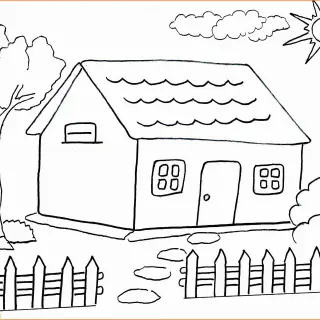 10 Kumpulan Gambar Rumah untuk Mewarnai Anak PAUD yang Seru dan Edukatif