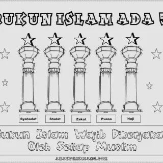 Gambar untuk Mewarnai Anak Muslim: Belajar Sambil Menyenangkan