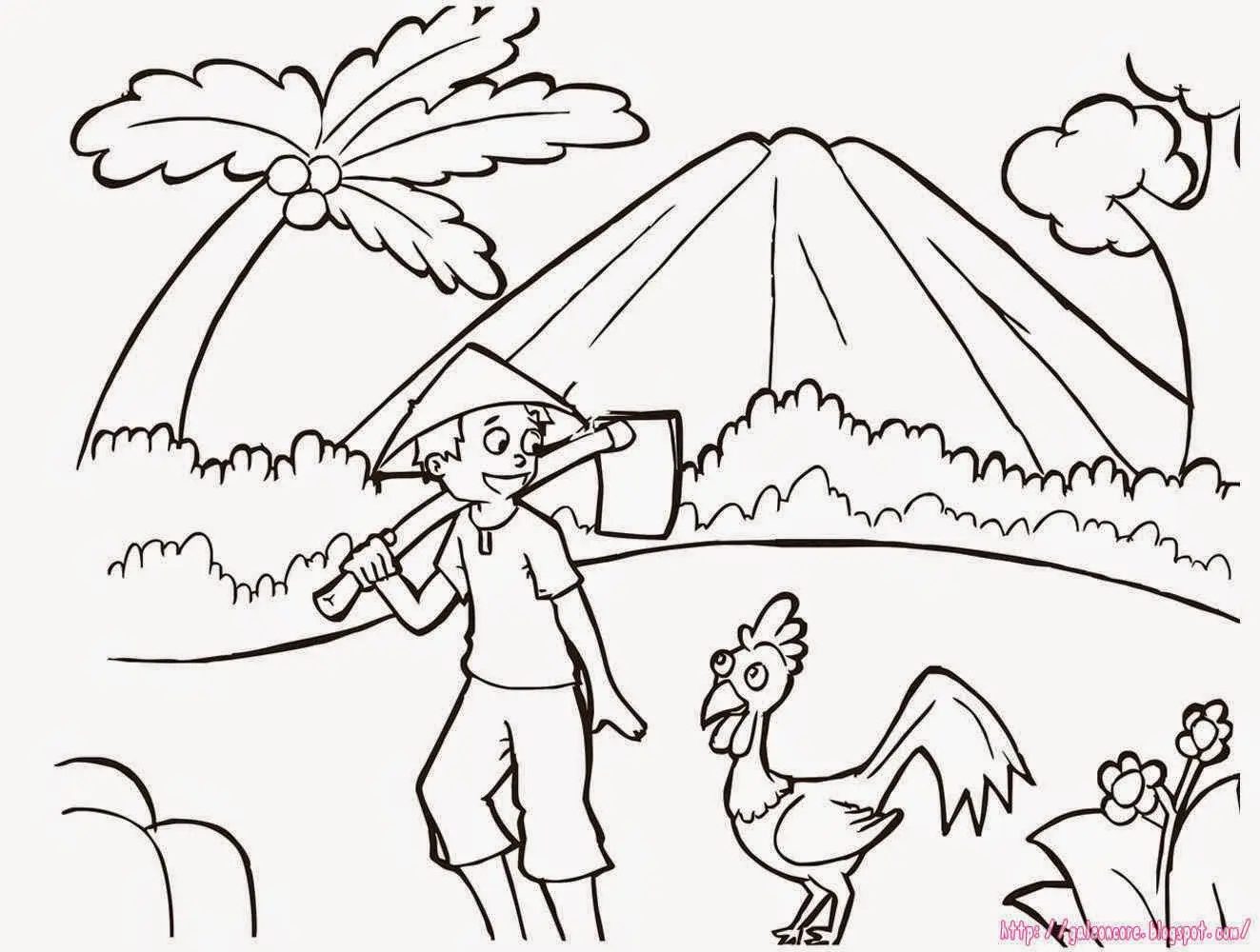 50+ Gambar Untuk Mewarnai Anak SD Kelas 1 yang Mengasah Kreativitas