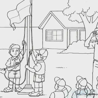 25 Gambar untuk Mewarnai Anak SD Kelas 4 yang Edukatif dan Menarik