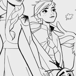 20 Gambar untuk Mewarnai Frozen 2 yang Unik dan Menggemaskan