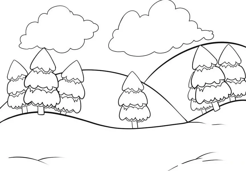 Bergambar untuk Mewarnai Tema Gunung: 10 Gambar Seru dan Edukatif untuk Anak-Anak