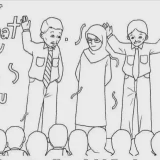 10 Gambar yang Cocok untuk Mewarnai Tema Hari Guru