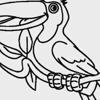 Aneka Burung Lucu yang Bisa Kamu Warna, Yuk Mewarnai!