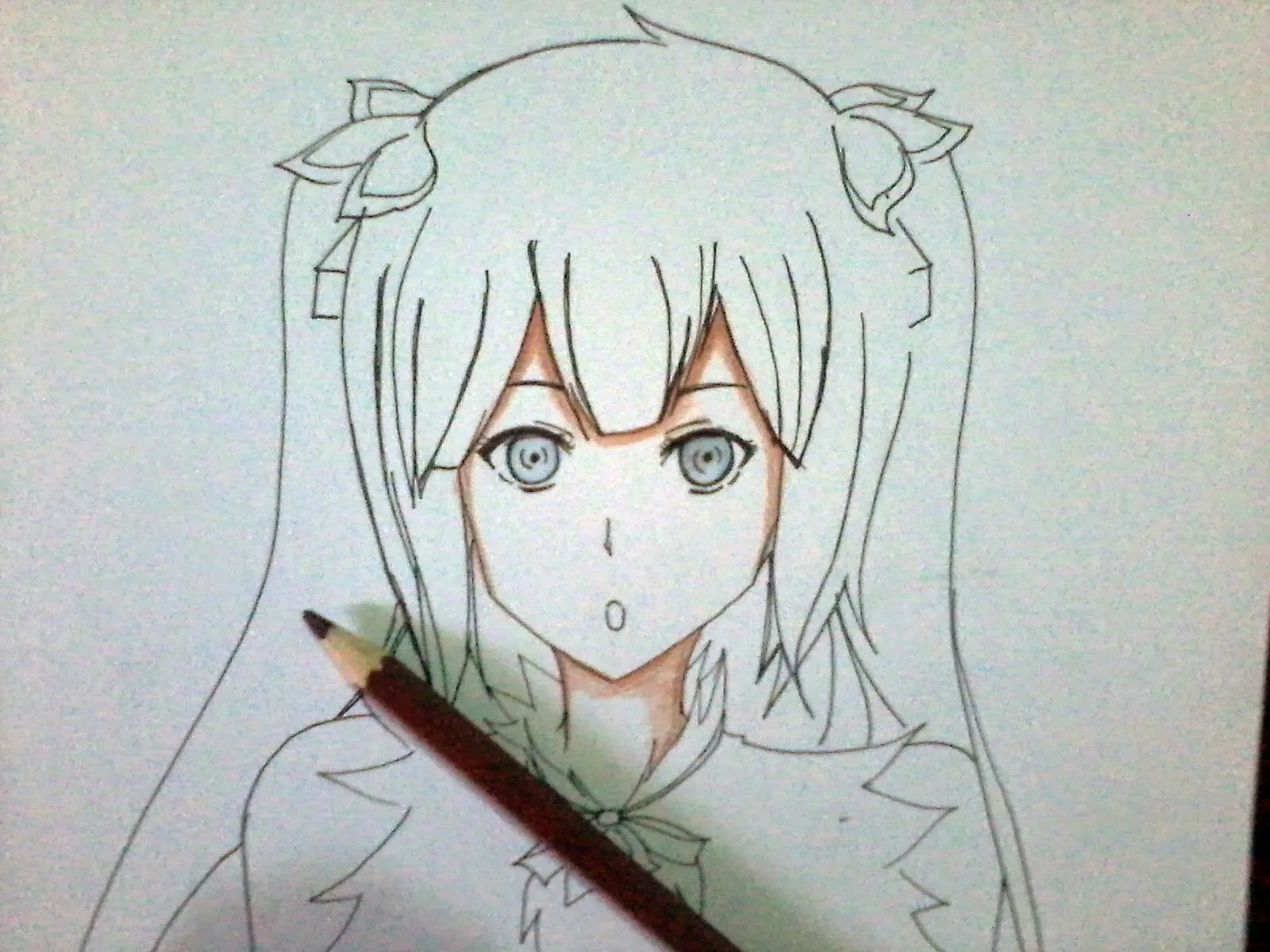 Cara Mewarnai Gambar Anime Girl untuk Pemula - Tips & Trik