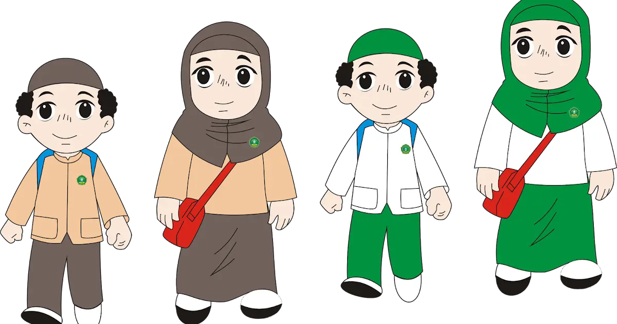 Cara Mudah Mewarnai Gambar Baju Muslim Anak Perempuan: Tutorial Lengkap