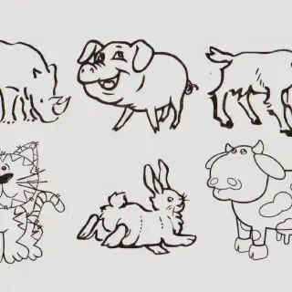 10 Cara Mewarnai Gambar Binatang Berkaki Empat dengan Gampang dan Seru