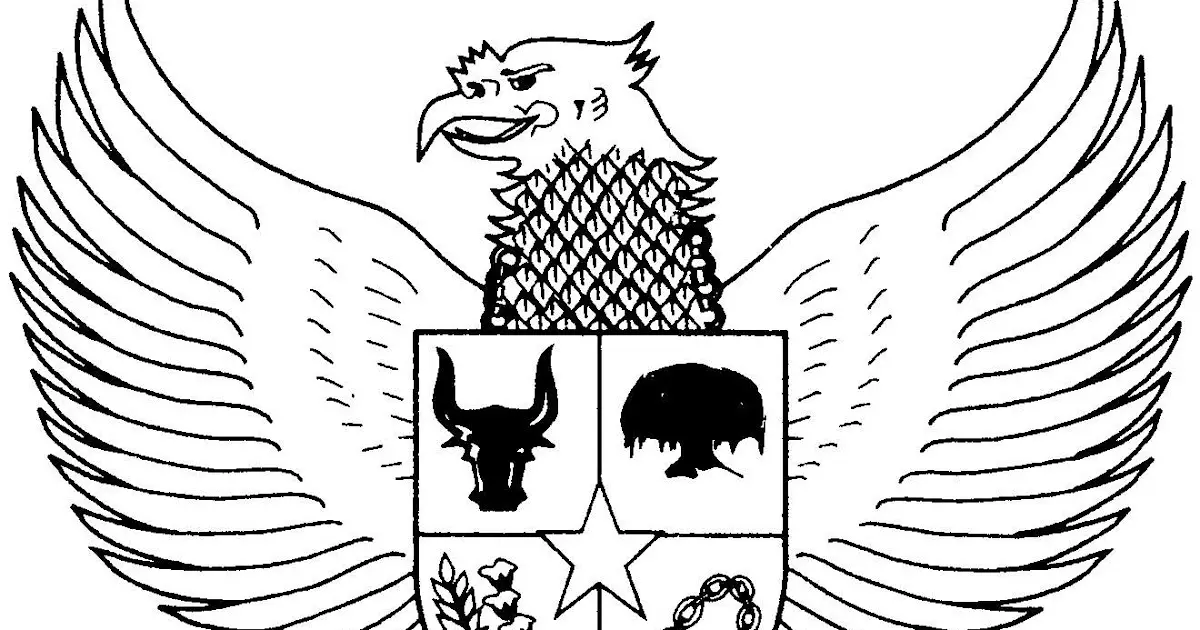 7 Cara Mewarnai Gambar Burung Garuda Download dengan Mudah dan Menarik! - Terbaru 2021