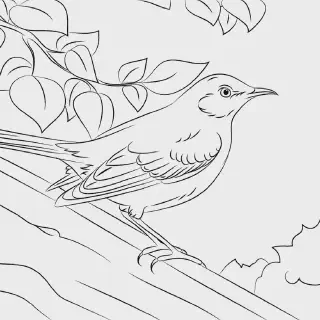 Mewarnai Gambar Burung Jalak Bali: Kreatifitas Anak Menjadi Lebih Seru!