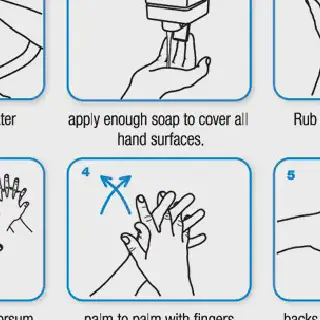 Cara Mewarnai Gambar Cuci Tangan untuk Melawan Virus Corona