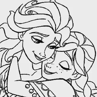 Mewarnai Gambar Frozen Hitam Putih: 10 Ide Gambar Menarik untuk Anak-anak