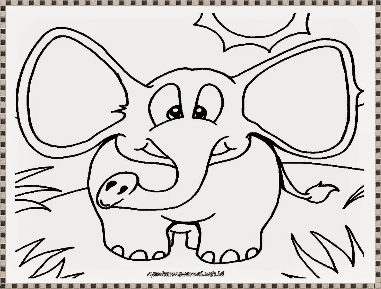 Mewarnai Gambar Gajah di Kebun Binatang: Panduan untuk Pemula