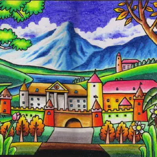 Cantikkan Gambar Gunung dengan Crayon: Panduan Lengkap untuk Pemula