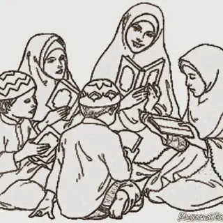 Belajar Mewarnai Gambar Guru Muslimah dengan Mudah dan Menyenangkan
