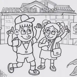 Mewarnai Gambar Hut RI untuk Anak PAUD: Bekerja Sama dengan Anak dalam Memperingati Hari Kemerdekaan