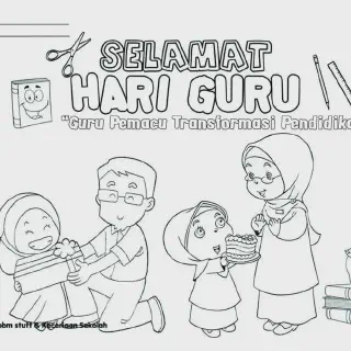 Cara Mewarnai Gambar Ibu Guru: Panduan Lengkap untuk Pemula