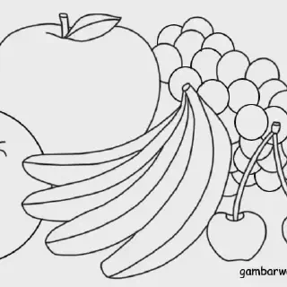 Mewarnai Gambar Jus Buah yang Menyegarkan dan Nikmat