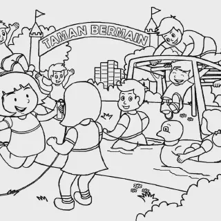 Mewarnai Gambar Kolam Renang Anak PAUD: Aktivitas Kreatif yang Seru dan Edukatif