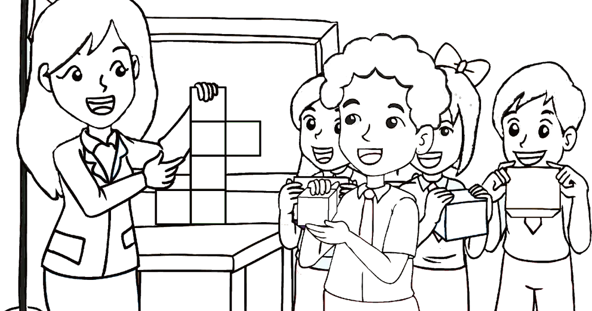 Mewarnai Gambar Meja Guru | Belajar Seni untuk Anak-Anak dengan Warna yang Lebih Hidup