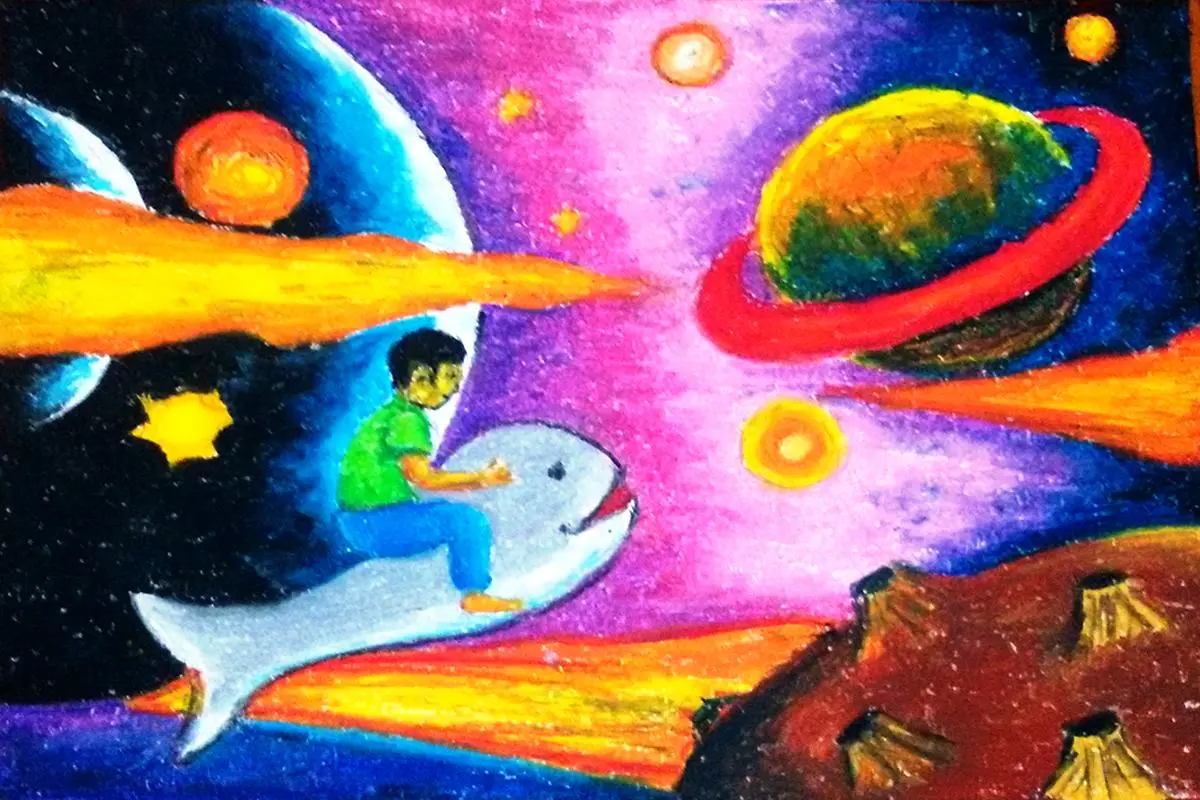 Mewarnai Gambar Pemandangan Luar Angkasa - Tips dan Trik untuk Pemula