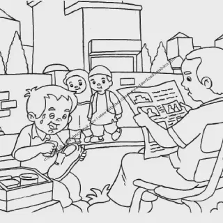 Mewarnai Gambar Pemandangan Taman Kota: Tips dan Trik Untuk Pemula