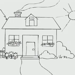 7 Langkah Mudah Mewarnai Gambar Ruangan Rumah untuk Pemula