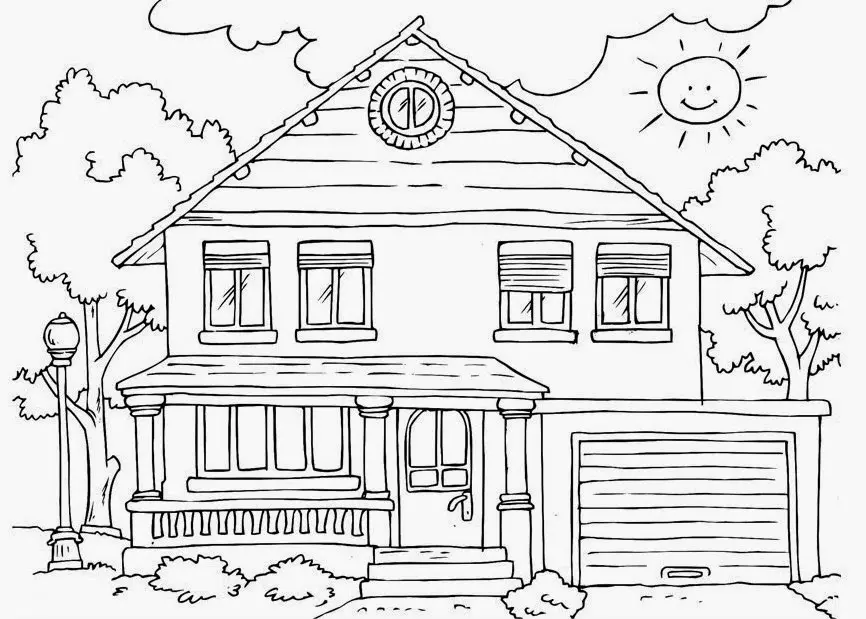 Ide Kreatif Mewarnai Gambar Rumah dengan Crayon untuk Pemula
