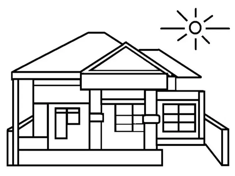 7 Cara Mewarnai Gambar Rumah Modern untuk Pemula!