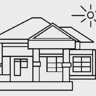 7 Cara Mewarnai Gambar Rumah Modern untuk Pemula!