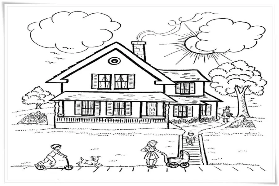 Belajar Mewarnai Gambar Rumah di PAUD: Cara Mudah dan Seru!