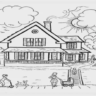 Belajar Mewarnai Gambar Rumah di PAUD: Cara Mudah dan Seru!